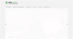 Desktop Screenshot of fortecapital.com
